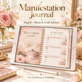 369 manifestation journal open on iPad showing scripting page