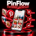 PinFlow Pinterest autopilot n8n workflow dashboard